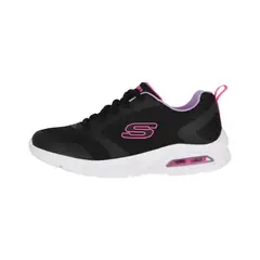 SKECHERS - Zapatilla Microspec Max Joven Negros/Violetas