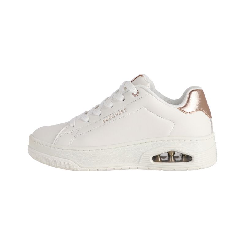 SKECHERS - Zapatillas Skechers Uno - Courted Air Mujer Blancas