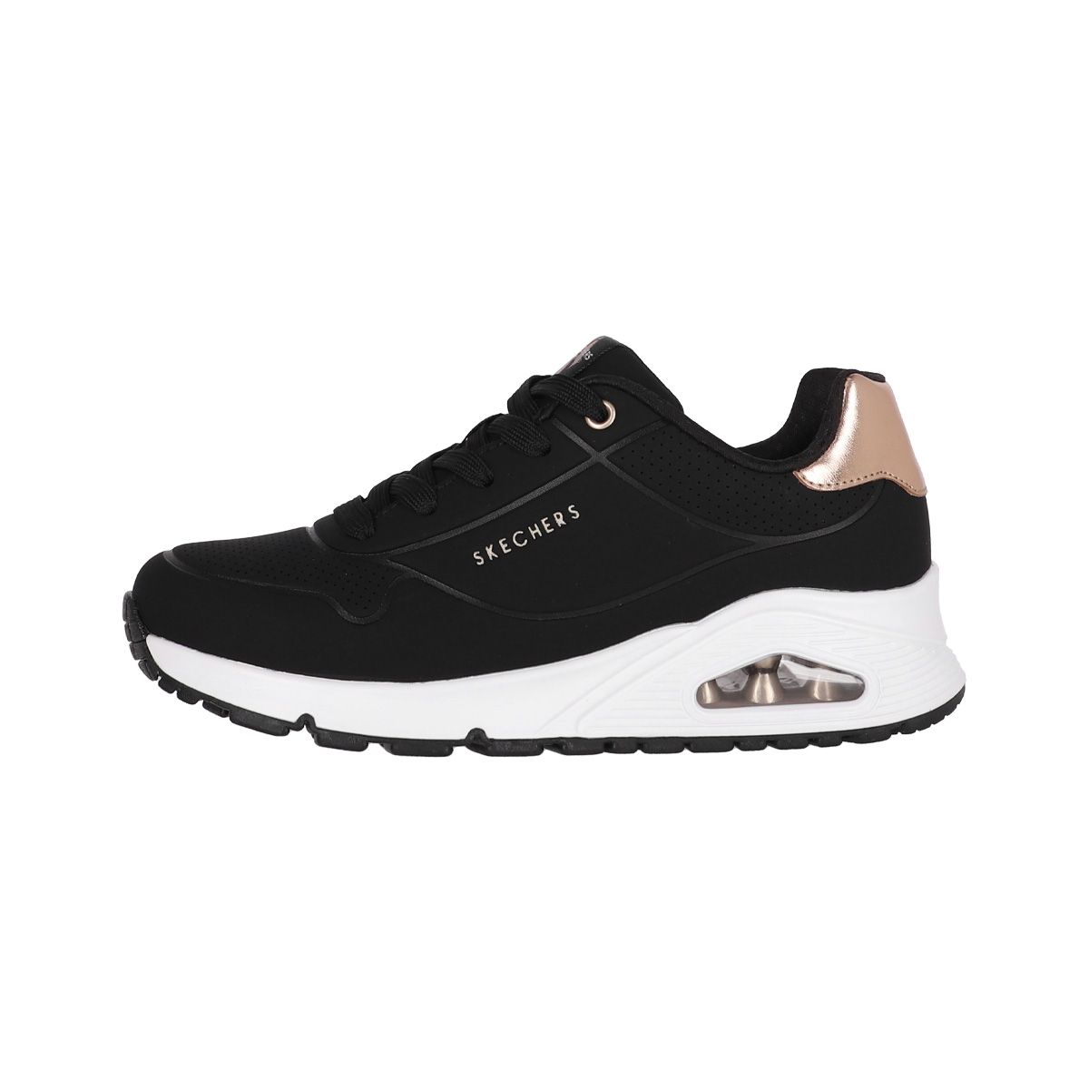 SKECHERS - Zapatilla Skechers Uno Gen1 Niño Negras/Blancas
