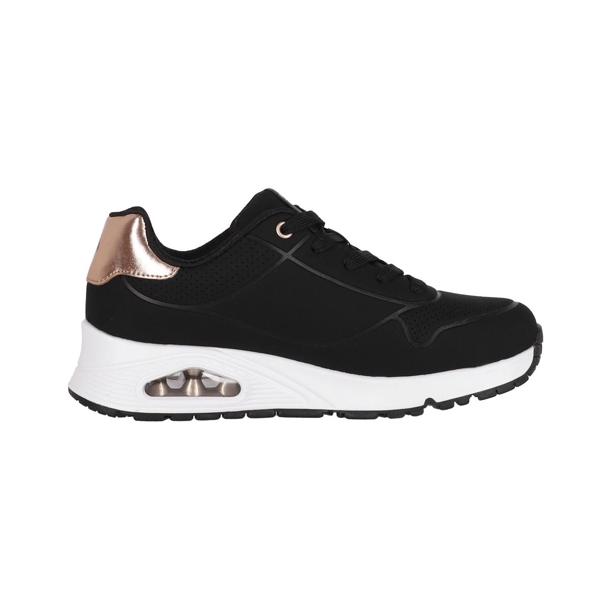 SKECHERS - Zapatilla Skechers Uno Gen1 Niño Negras/Blancas