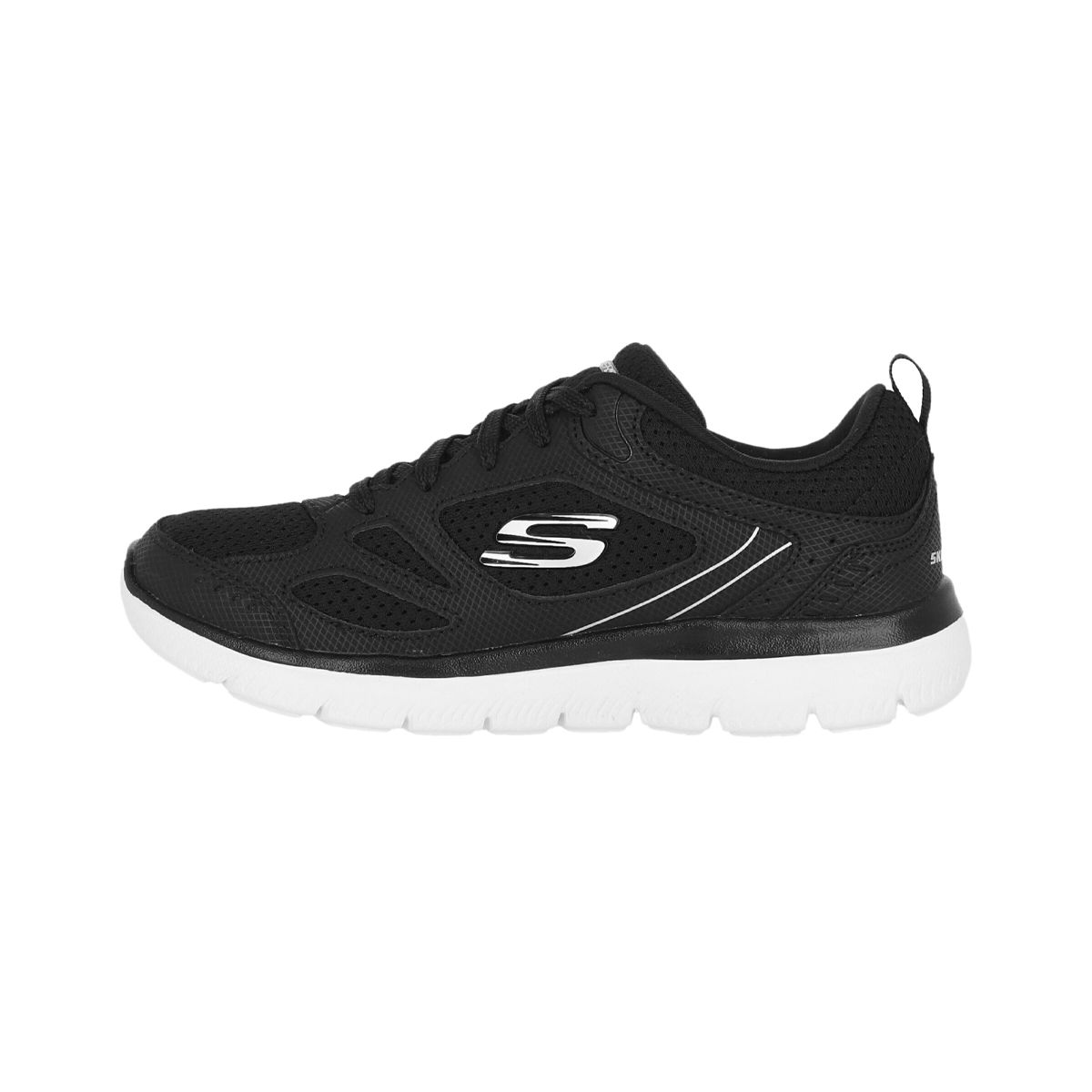 SKECHERS - Zapatilla Skechers Summits - Suited Mujer Black/White