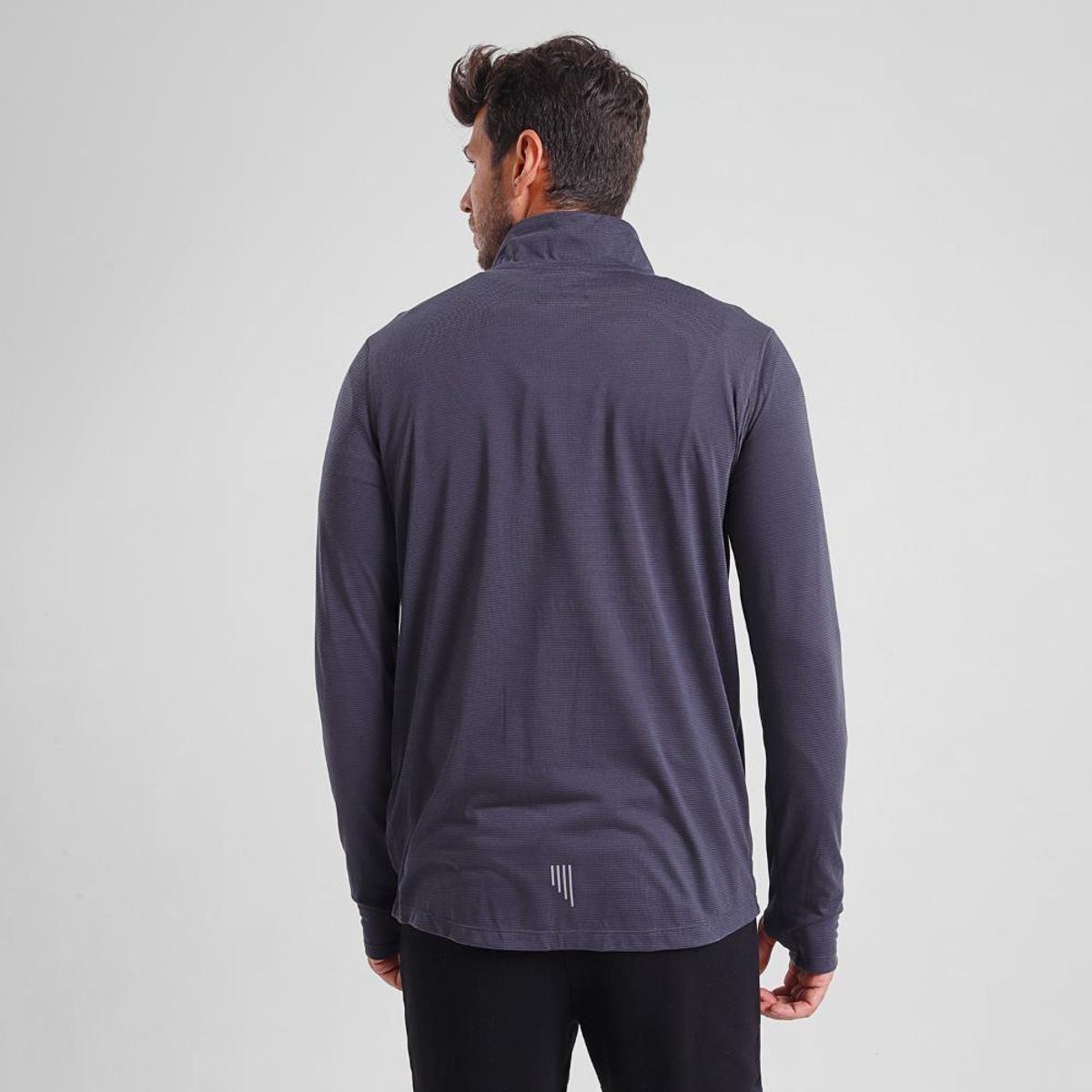 EVERLAST - Polera M/L Qtr Zip Running Everlast