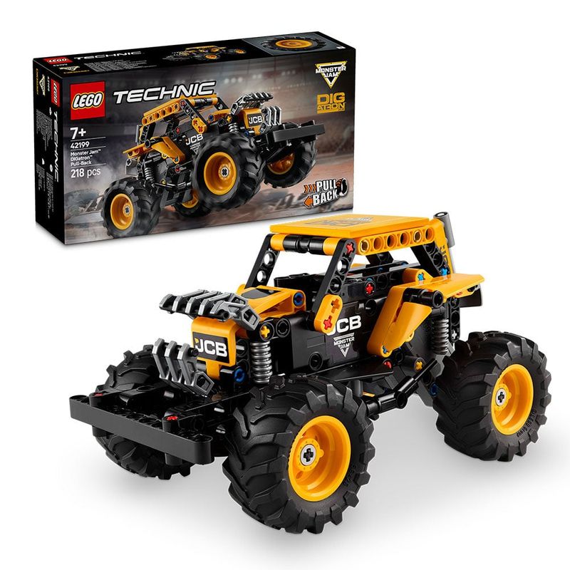 LEGO - LEGO Monster Jam DIGatron con Motor de Carga Manual - 42199