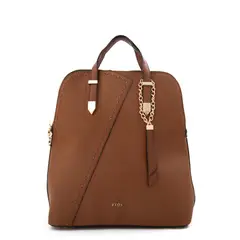 ZIOL - Mochila mediana biel café