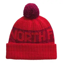 THE NORTH FACE - Gorro Retro Cabin Unisex Adulto Rojo