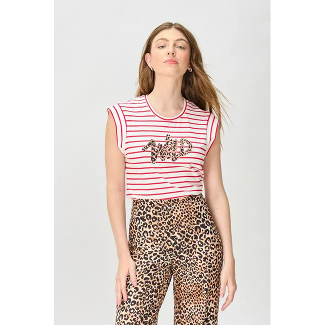 IO - Polera Sin Mangas Rojo Mujer Io