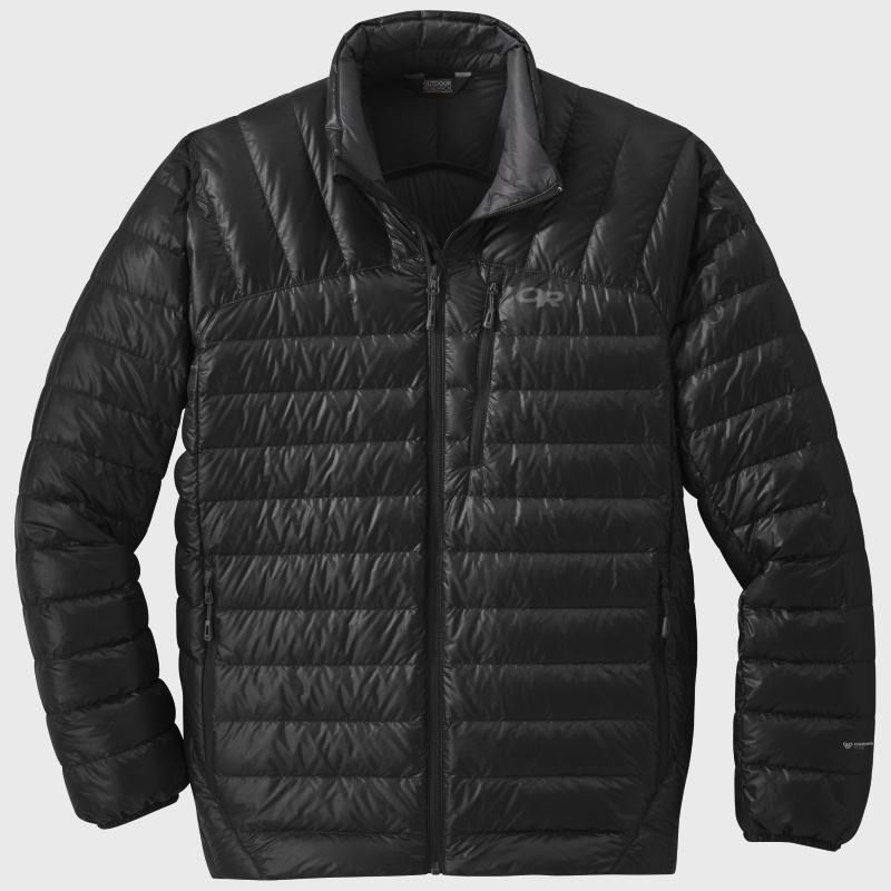 OUTDOOR RESEARCH - Chaqueta Helium Down Hombre Negro