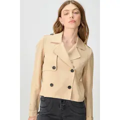 IO - Impermeable (Trench) Liso Beige