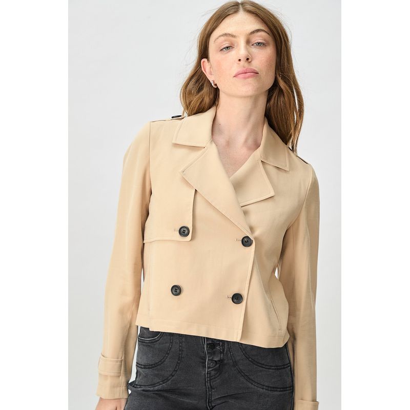 IO - Impermeable (Trench) Liso Beige iO