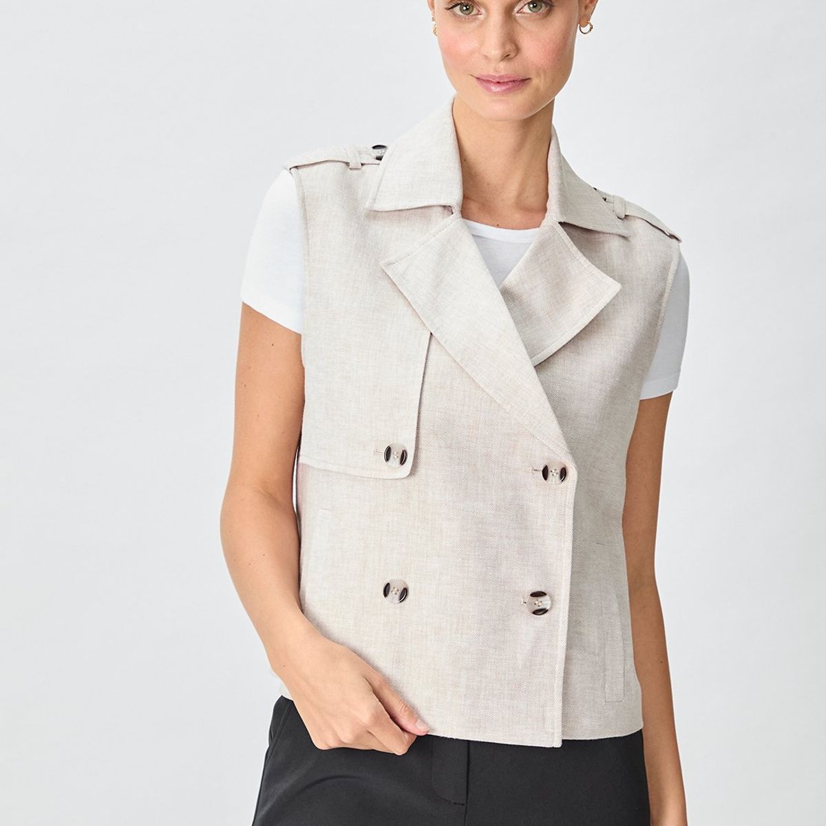 IO - Trench Beige Mujer Io