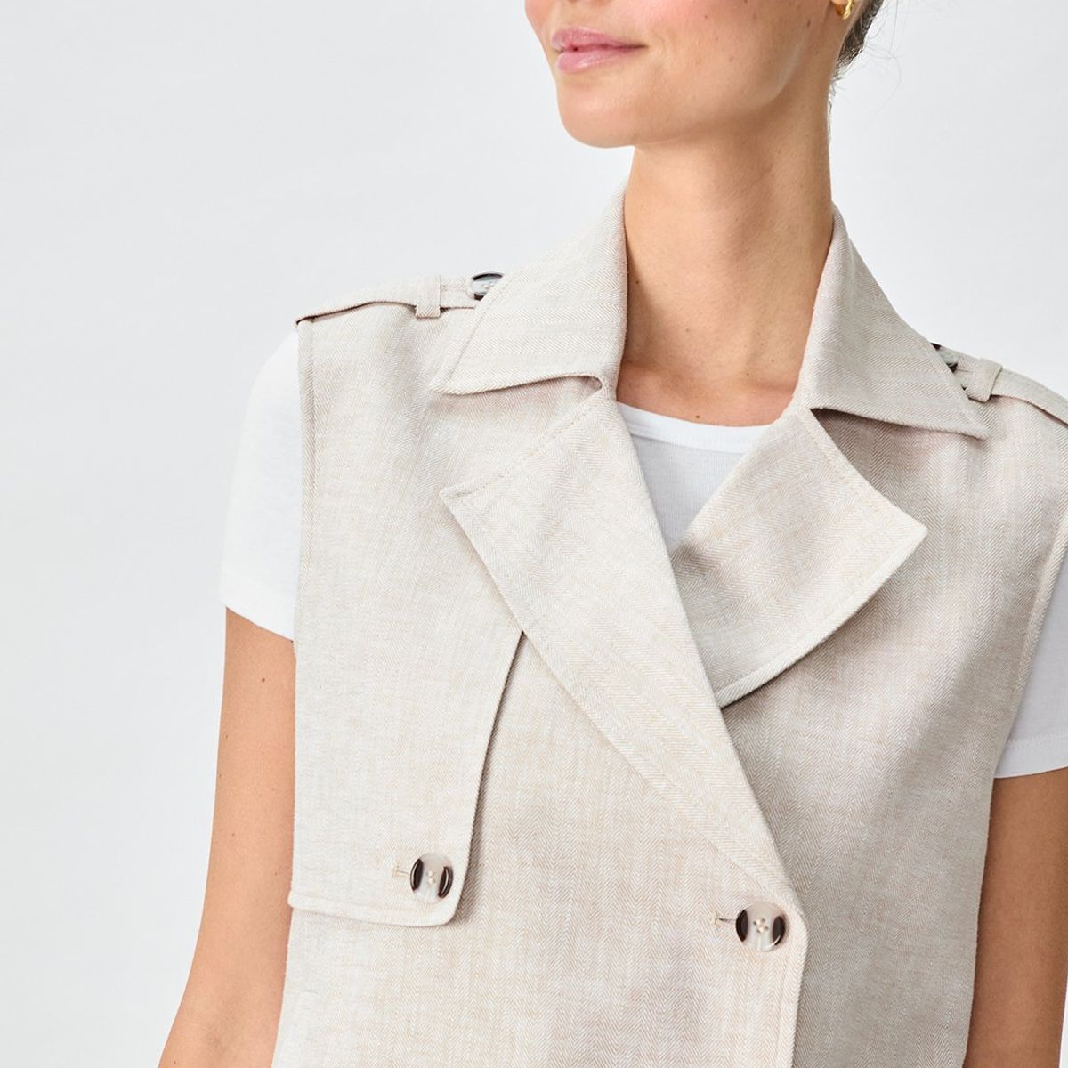 IO - Trench Beige Mujer Io