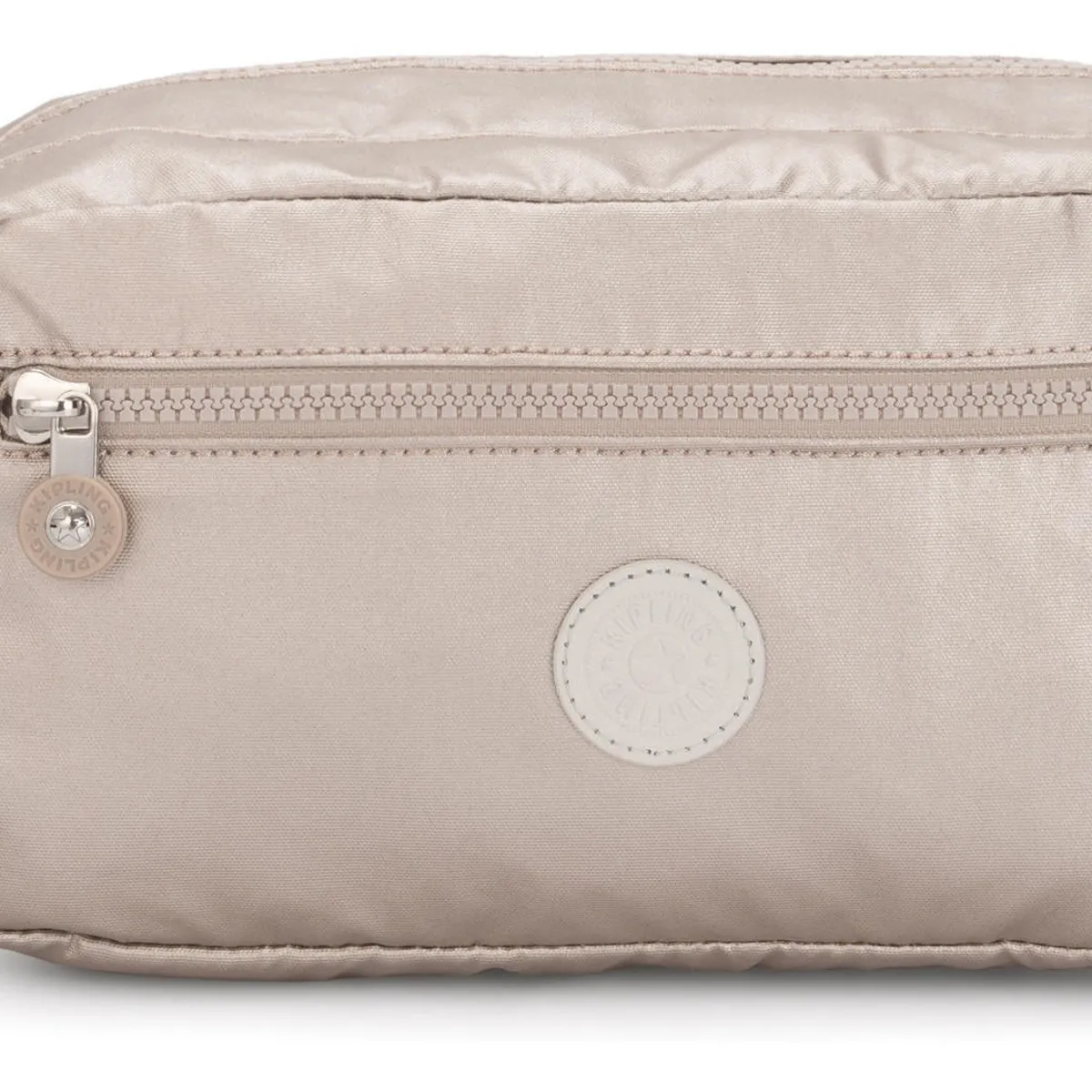 KIPLING - Neceser Agot Mujer Plateado