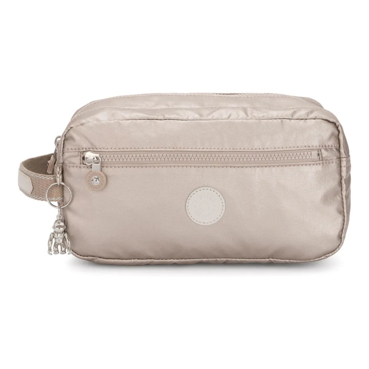 KIPLING - Neceser Agot Mujer Plateado