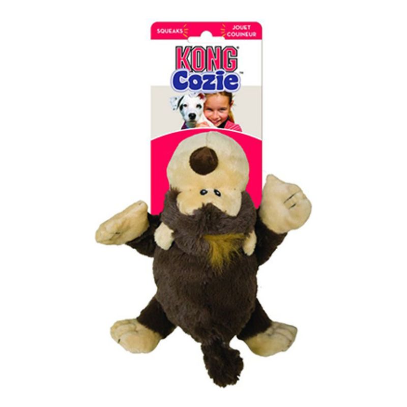 GENERICO - Kong Cozie - Funky Monkey M Color Marrón Oscuro Diseño Mono