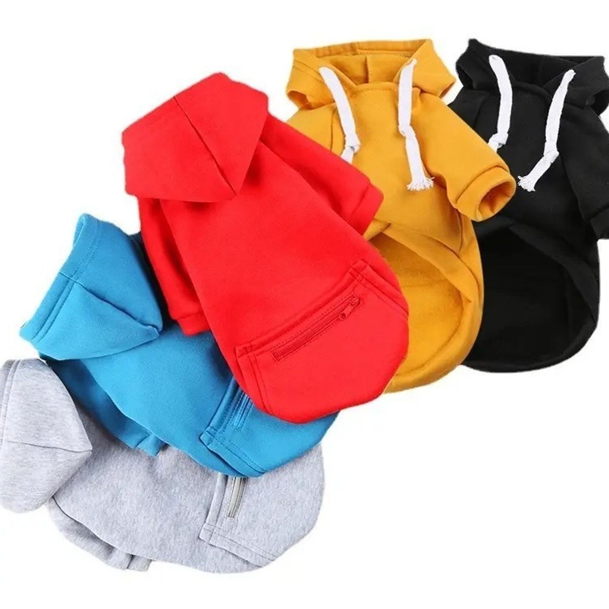 GENERICO - Poleron Con Capucha Para Mascotas - Xs-s-m-l-xl