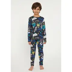 KAYSER - Pijama Niño Algodón 641813M - Azul