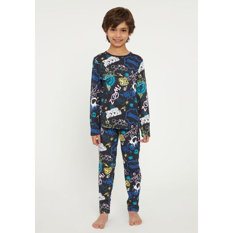 KAYSER - Pijama Niño  Algodón 641813M Kayser - Azul