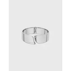 CALVIN KLEIN - Brazalete Minimalist Organic Plateado