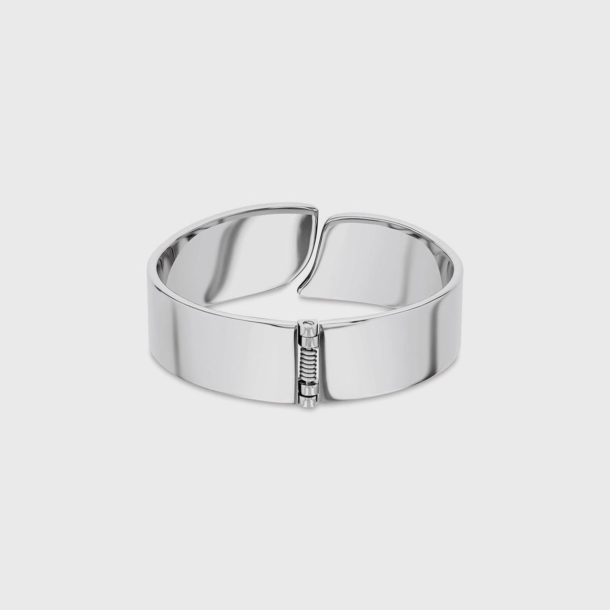 CALVIN KLEIN - Brazalete Minimalist Organic Plateado Calvin Klein
