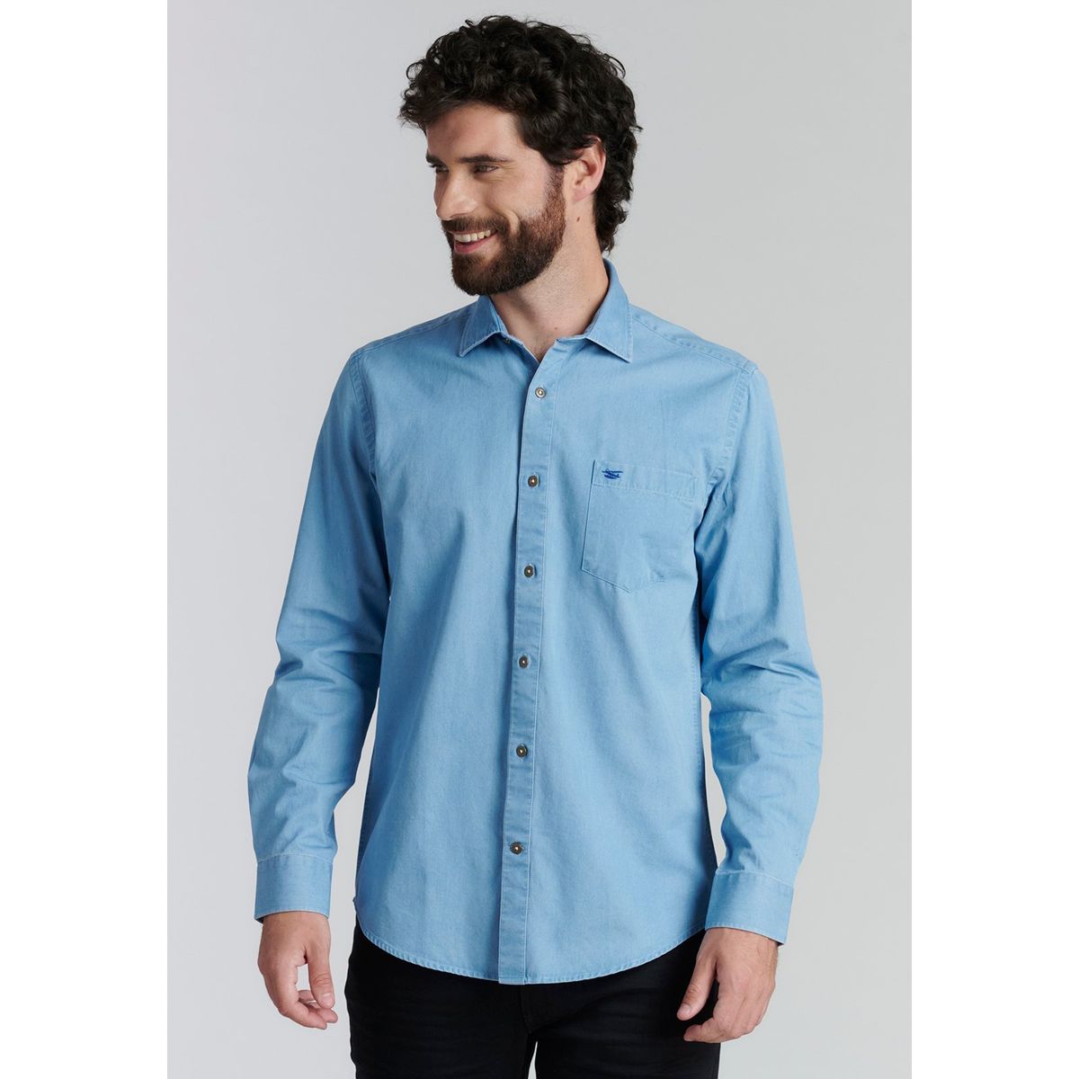 FEROUCH - Camisa Portland Fr Azul Ferouch