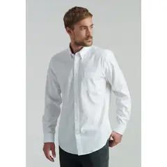 FEROUCH - Camisa Smart Casual Oxford Sc Blanco Ferouch_.