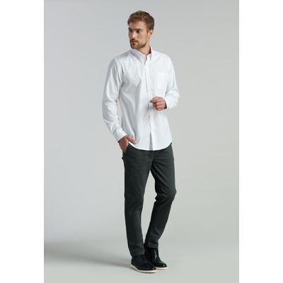 Imagen 2 del producto Camisa Smart Casual Oxford Sc Blanco