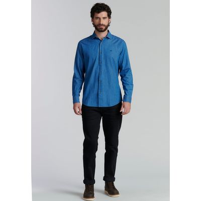 Imagen 2 del producto Camisa Manhattan Fr Azul