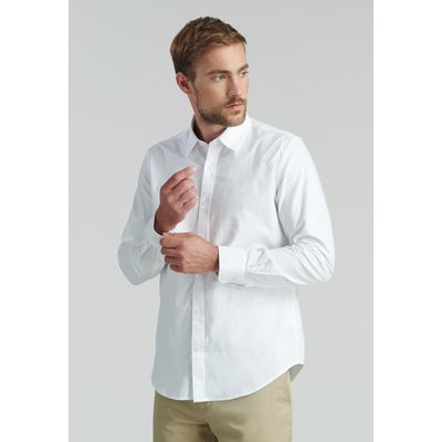 Imagen 1 del producto Camisa Sport Oxford Fr Blanco
