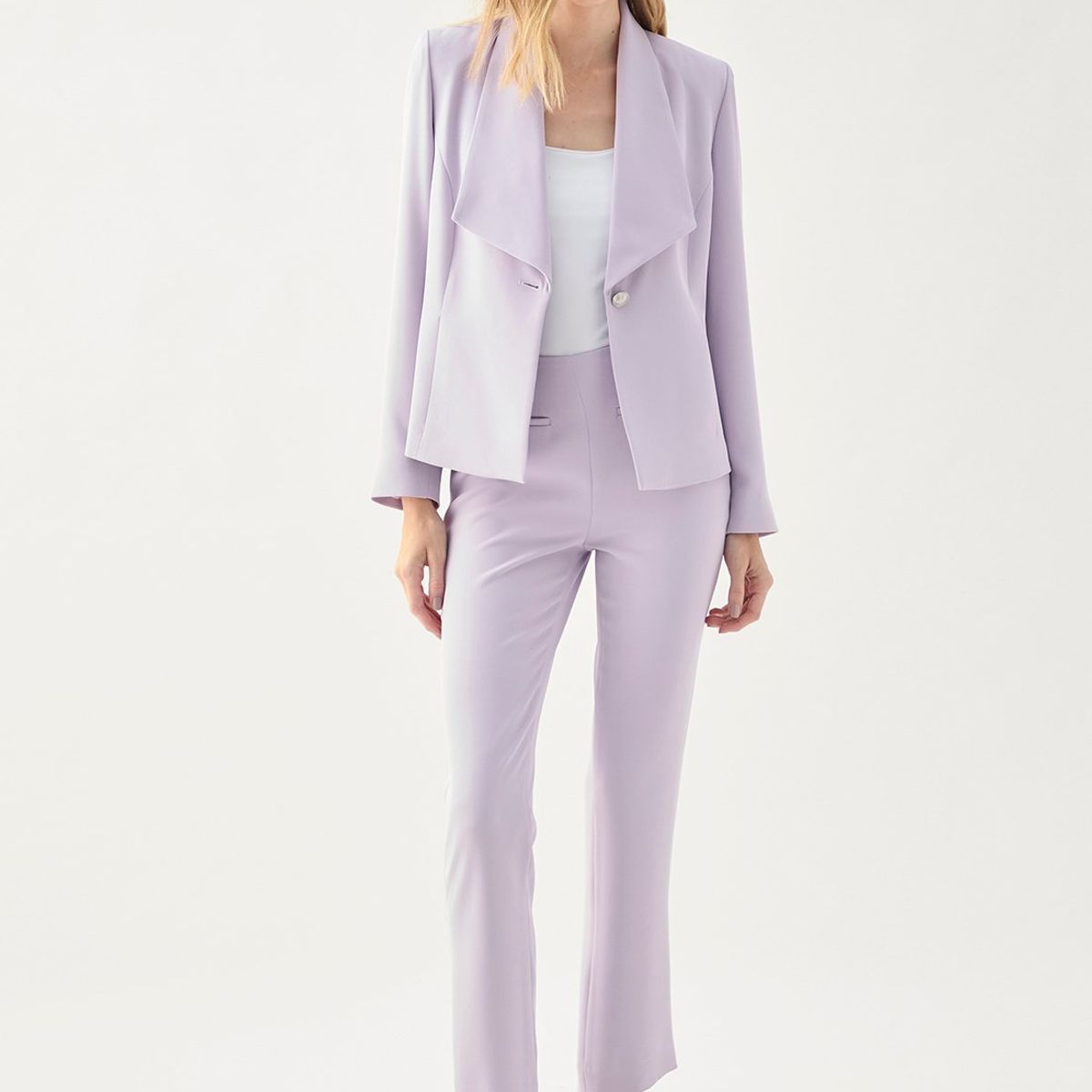 ASH - Pantalon Lila Medio Mujer Ash