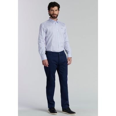 Imagen 2 del producto Pantalón Twill Without Pleats L/33 Business Azul