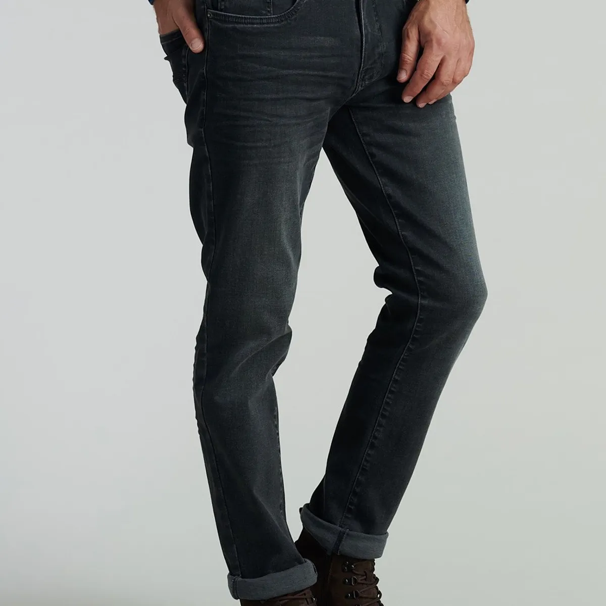 FEROUCH - Jeans Básico Bristol Fj Fjs Gris Ferouch