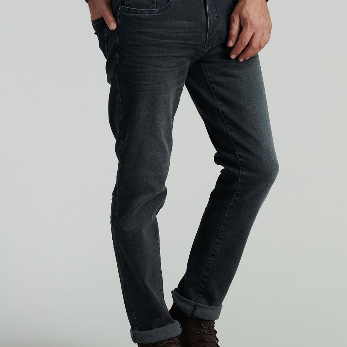 FEROUCH - Jeans Básico Bristol Fj Fjs Gris Ferouch