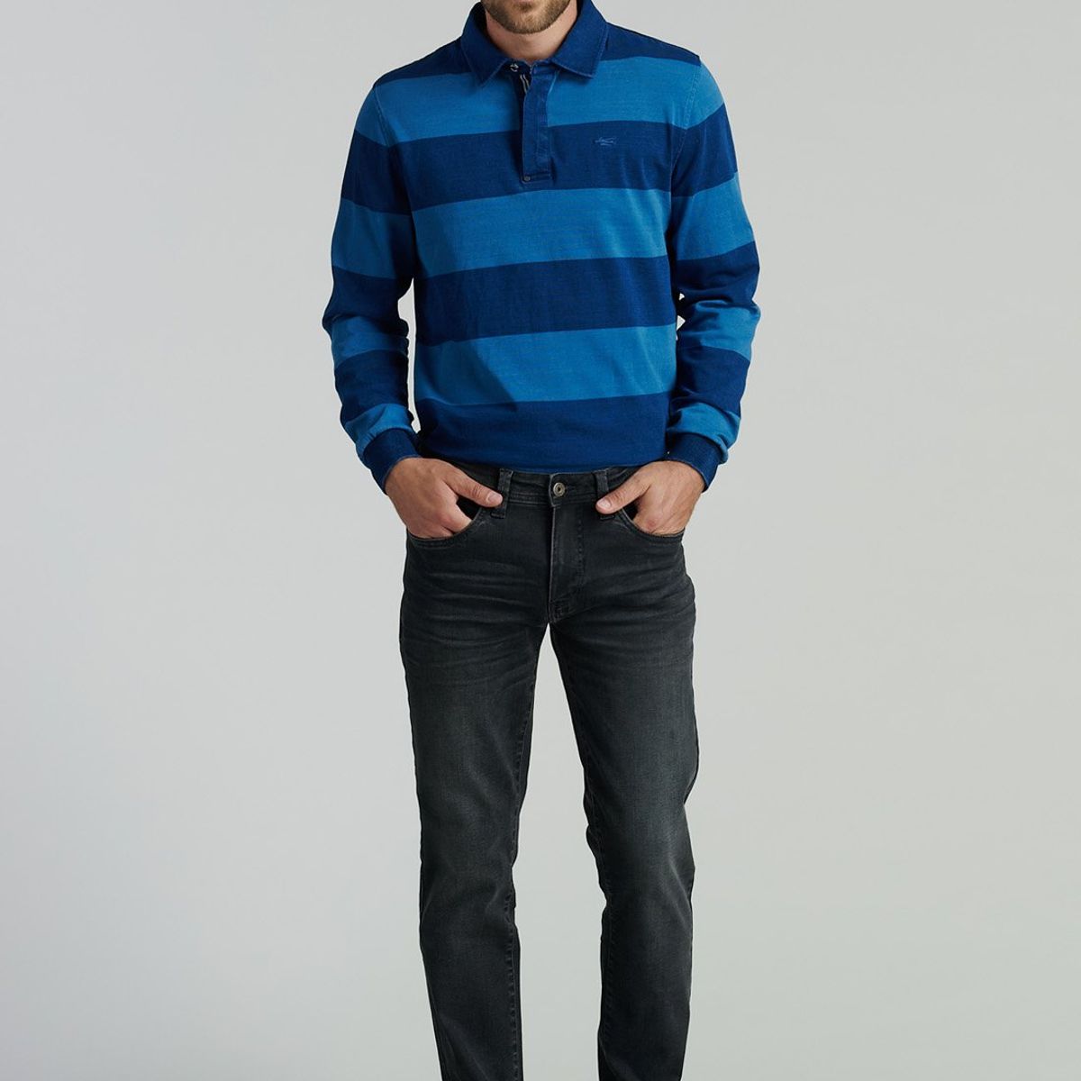 FEROUCH - Jeans Básico Bristol Fj Fjs Gris Ferouch