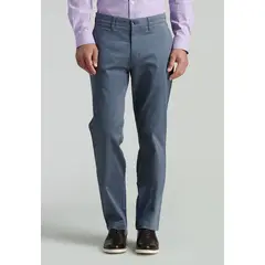 FEROUCH - Pantalón Twill Without Pleats L/33 Business Gris