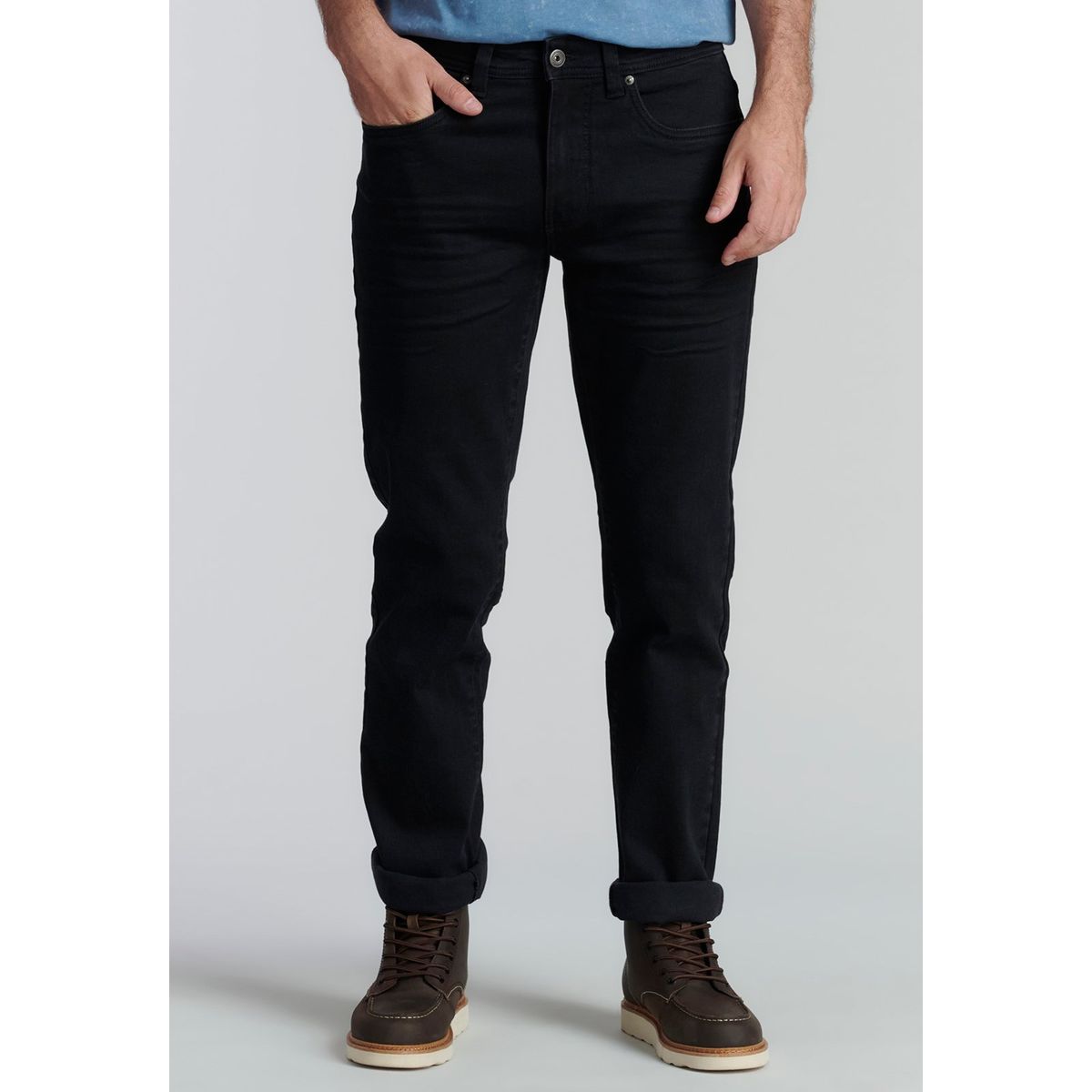 FEROUCH - Jeans Básico Bristol Fj Fjs Negro Ferouch