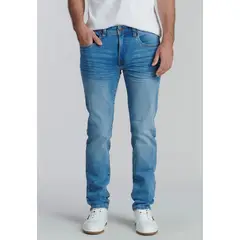 FEROUCH - Jeans Básico Bristol Fj Fjs Azul