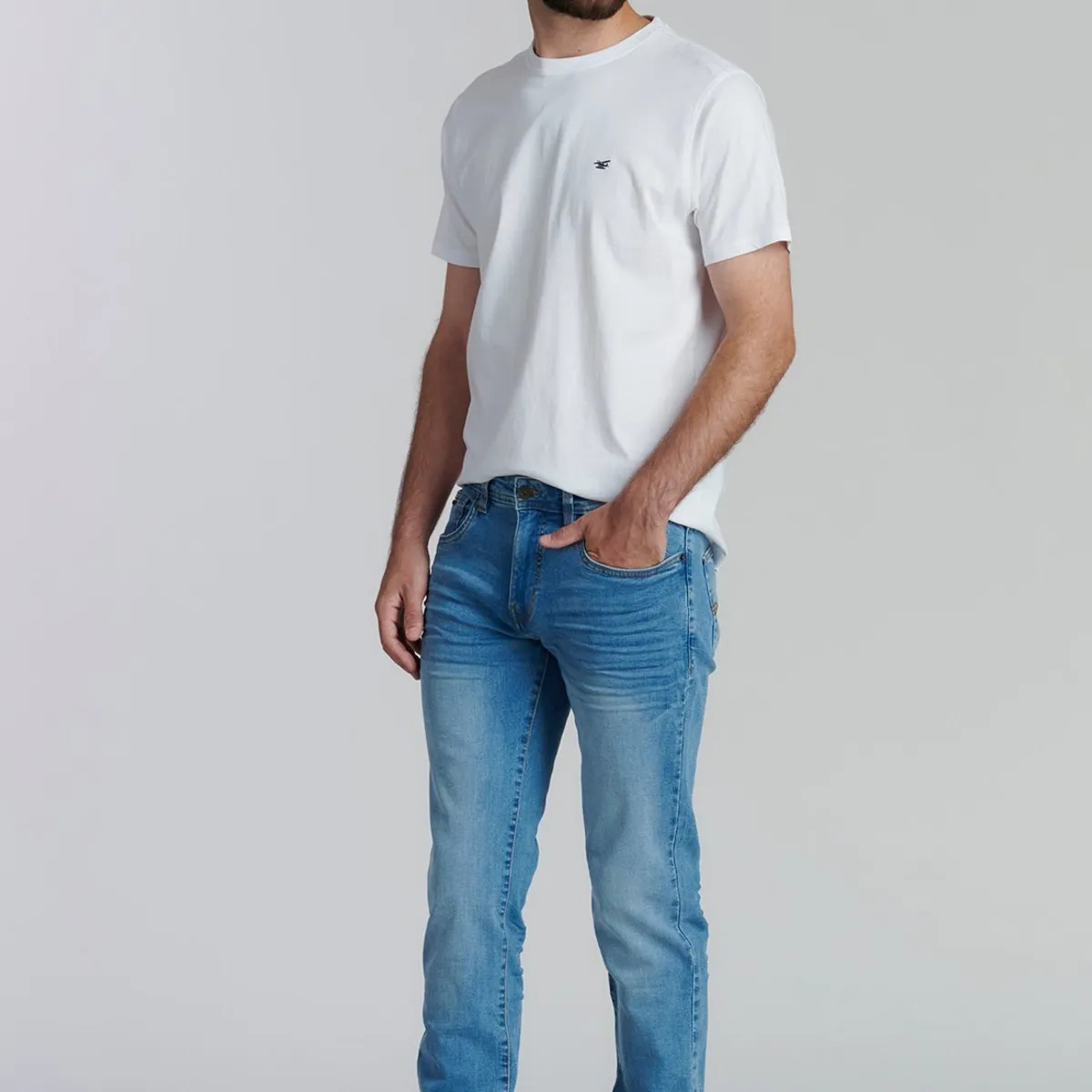 FEROUCH - Jeans Básico Bristol Fj Fjs Azul Ferouch