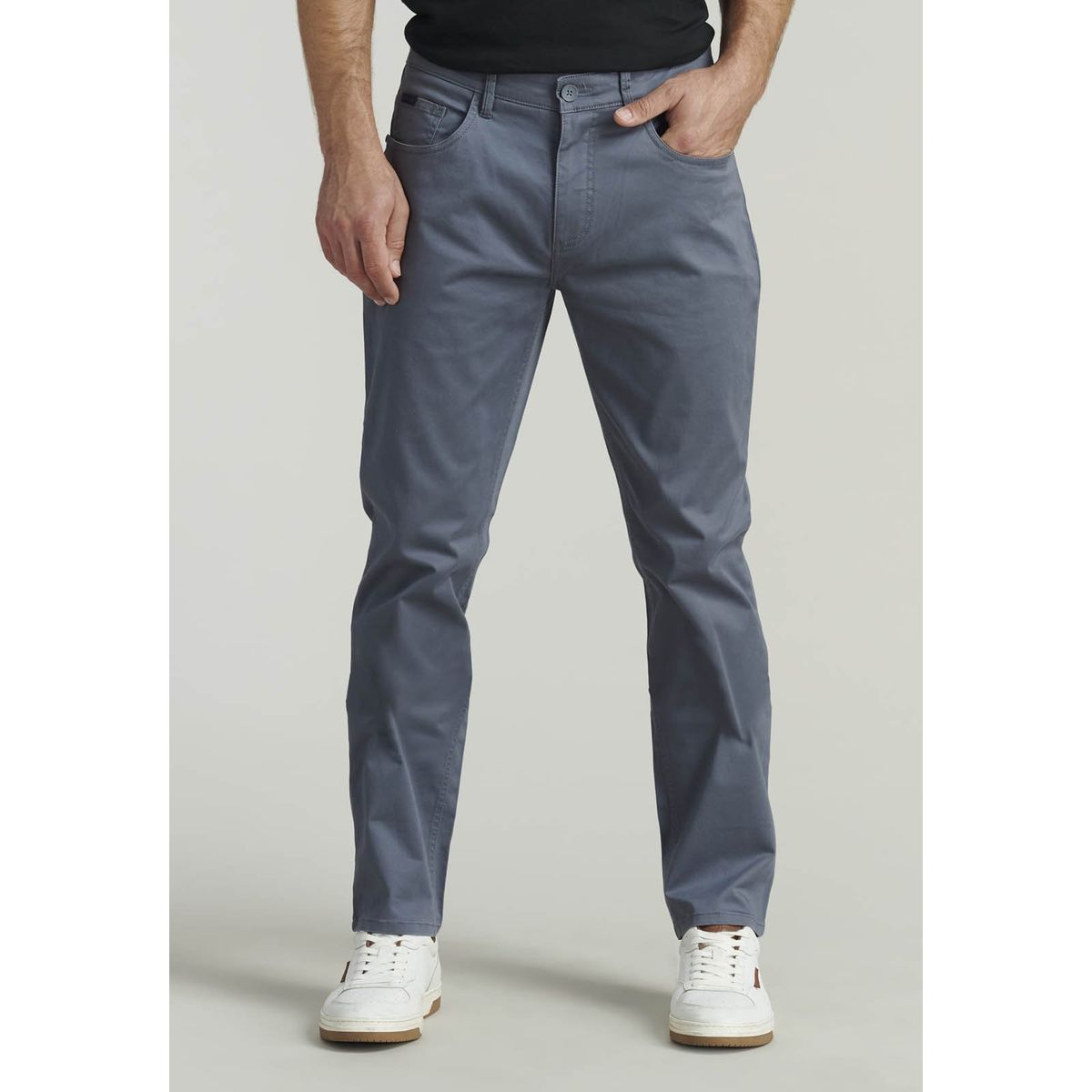 FEROUCH - Pantalón Five Pocket Fr Azul Ferouch