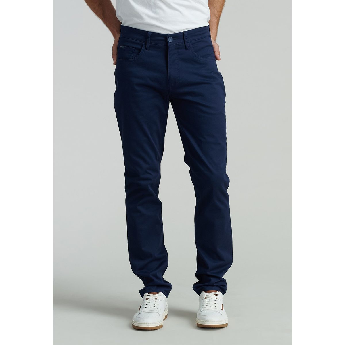 FEROUCH - Pantalón Five Pocket Fr Azul Ferouch