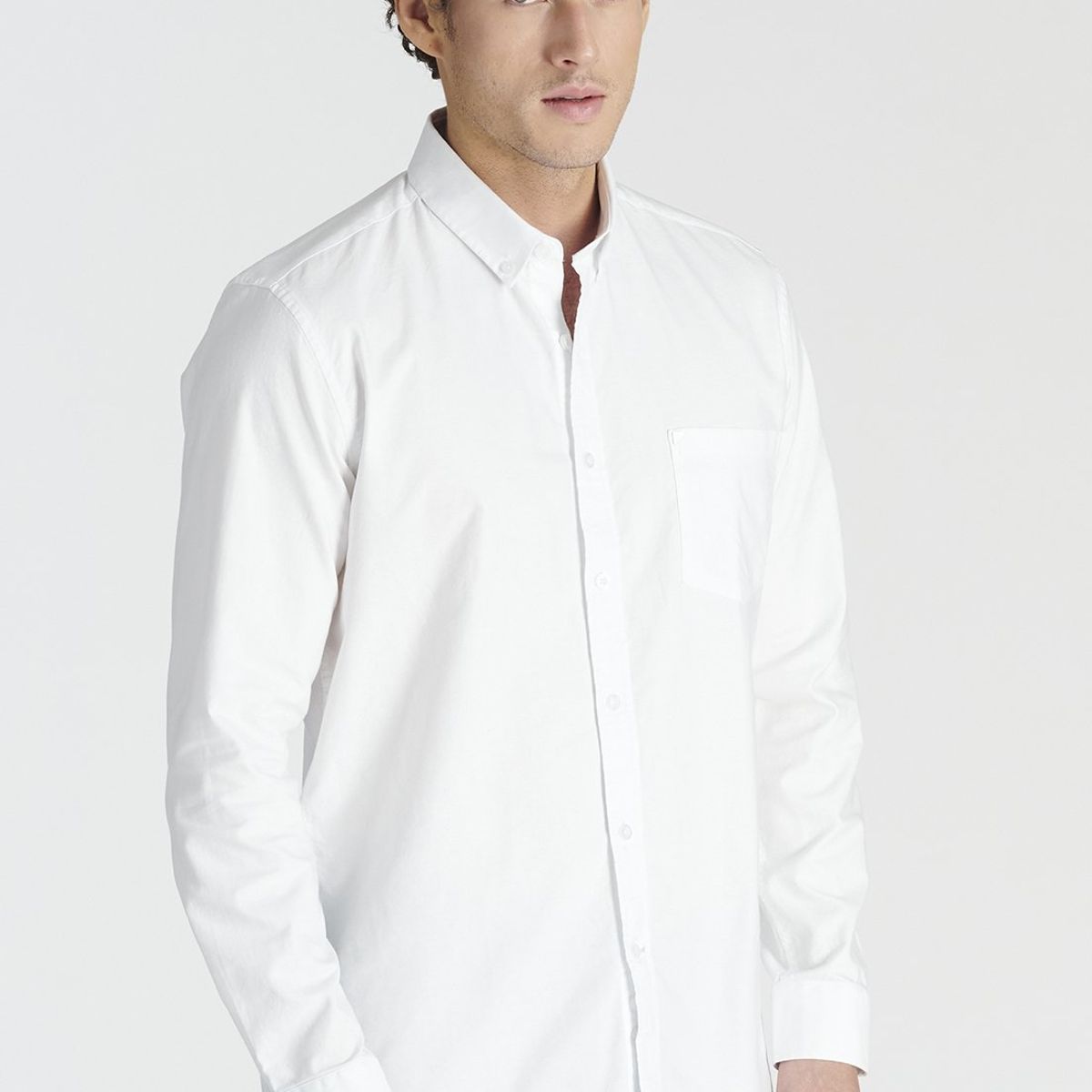 NEW MAN - Camisa Heritage Exeter Blanco Newman