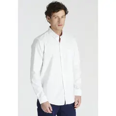 NEW MAN - Camisa Heritage Exeter Blanco Newman
