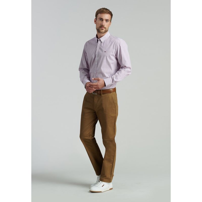 FEROUCH - Pantalón Twill Without Pleats L/33 Business Café Ferouch