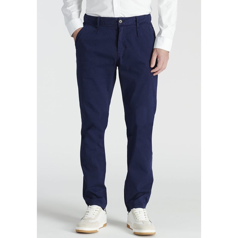 NEW MAN - Pantalón Tanger Avant-Garde Azul Newman