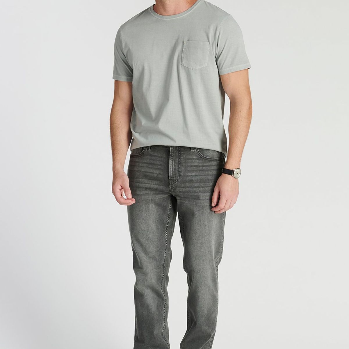 NEW MAN - Jeans Randy Heritage Gris Newman