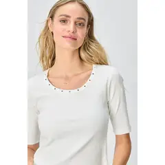 IO - Polera Lisa Crudo