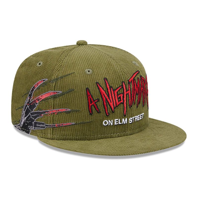 NEW ERA - Gorra 59Fifty Wanner Bros Nigthmare Dark Green