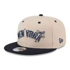 NEW ERA - Gorra 9Fifty New York Yankees MLB Team Art Med Beige