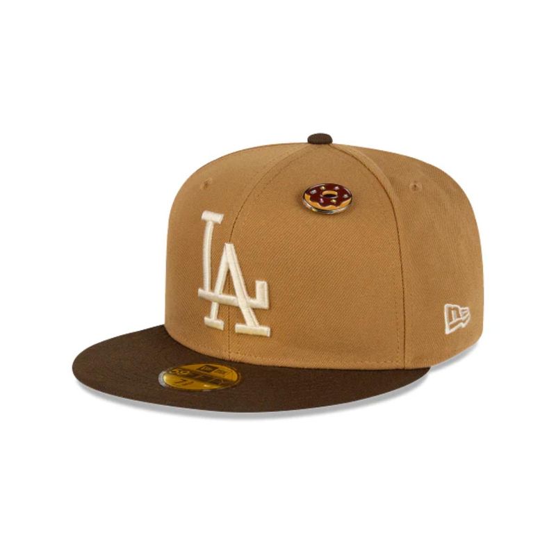 NEW ERA - Gorra 59Fifty Los Angeles Dodgers MLB Doughnut Pack Beige
