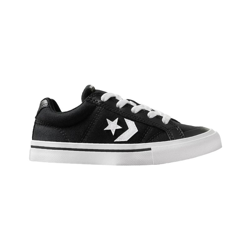 CONVERSE - Zapatillas Converse Sport Casual Easy-On Niños Negras/Blanca