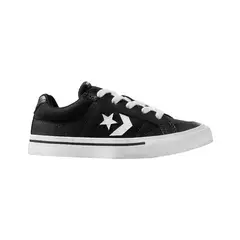 CONVERSE - Zapatillas Sport Casual Easy-On Niños Negras/Blanca